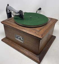 Antique Victor Victrola VV-Vl In  Tiger Oak Case Restored And Working  Perfectly picture