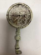 Antique Fitzgibbons Boiler Company Steam Pressure Gauge~New York City~Steam Punk picture