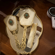 Vintage Matson Ormolu vanity set