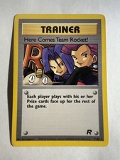 Pokémon TCG Team Rocket Here Comes Team Rocket 71/82 WOTC Year 1999 Vintage Mint picture