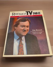 Pottsville Republican TV Today Guide July 23-30 1994 Tim Russert CNBC Vintage picture