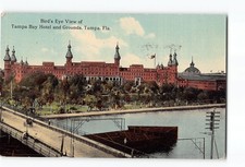 Tampa Florida FL Postcard 1912 Tampa Bay Hotel And Grounds picture