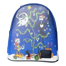 Loungefly Nightmare Before Christmas Holiday Mini Backpack NWT picture