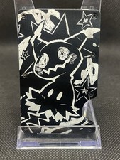 Mimikyu Pokemon Metal Minimalist Wallet Card Case picture