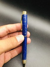 Beautiful Natural Gemstone 25g Lapis Lazuli Ballpoint Ink Pen Handmade picture