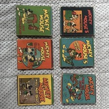 Vintage 1934 Mickey Mouse Wee Little Books  picture