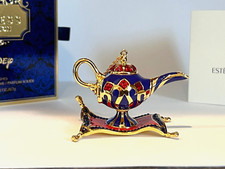 ESTEE LAUDER GRANT 3 WISHES  MONICA RICH KOSANN PERFUME COMPACT NIB X DISNEY picture