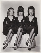 1965 Press Photo Actress Claire Kelly, Barbara Hines, Pamela Curran