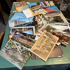 Large lot of postcards and folders -  picture