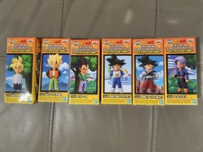 RARE Banpresto Dragon Ball Z WCF Figure EXTRA COSTUME Full Set ** READ Desc ** picture