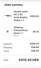 Wunderwaffe DG-2 Replica Statue 1/2 Scale Code Not Included picture