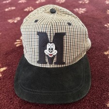 Vintage Mickey Mouse Walt Disney Hat Big M picture