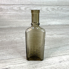 Vintage The Great Atlantic & Pacific Tea Co NJ A&P Extract Bottle Amber picture