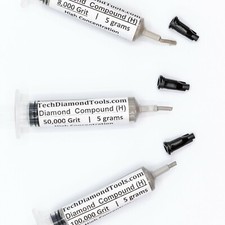 Diamond Polishing Pastes Kit (H) 3x5g, Size 200,000 100,000 50,000 Grit Mesh picture