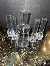 4 VODKA/ TEQUILA  SHOOTERS With Matching Glass Serving Bottle. picture