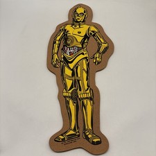 Vintage 1980s Star Wars CP30 Manton Cork Display  picture