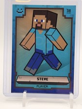 2020 Panini Minecraft Adventure Trading Cards Steve Player 38/230 Rookie RC picture