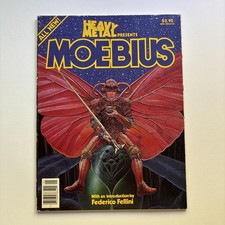 Heavy Metal Presents Moebius (1981) Fellini Euro Comics Rare TPB picture
