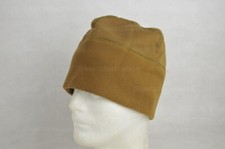 Military Issued USMC Coyote Microfleece Cap-NEW picture