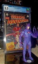 STRANGE ADVENTURES #9 CGC 3.5 DC COMICS FIRST APPEARANCE CAPTAIN COMET DCU  picture
