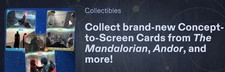 CONCEPT TO SCREEN WAVE 2 DROP 2 RARE+UC 8 CARD TOPPS STAR WARS CARD TRADER picture