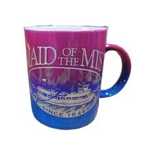 RARE Vintage Niagara Falls Maid of the Mist New York Canada Souvenir Coffee Mug  picture