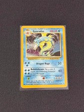 Pokemon Gyarados 6/102 Base Set 1999 Holo Rare WOTC English 100 HP picture