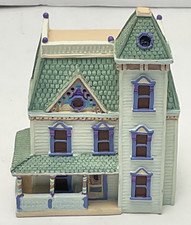 Miniature Victorian House Resin Architectural Building Village Figurine M27 picture