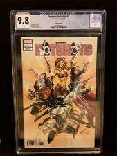 Domino Hot Shots 1:50 J Scott Campbell Variant CGC 9.8 NM/MT X-Force Cable picture