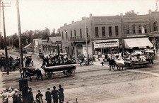 c1910 Main Street Parade Rocky Ford Colorado CO Otero Co RPPC Postcard COPY picture