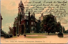 College Hall University of Pennsylvania Philadelphia PA Vintage Postcard 5P20-13 picture