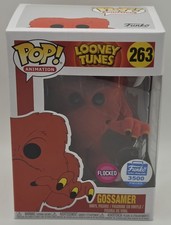 Gossamer Funko Pop Looney Tunes #263 Funko Shop Ex (LE 3500) MINT w/Pop Stack picture