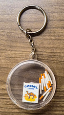 Vintage Camel Lights Cigarette Skill Game Keychain Dexterity Advertising picture