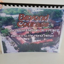 Ron M Miller Vietnam POW Hanoi Hilton Beyond Courage Archive Presentation Binder picture