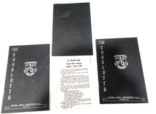 Sigma Beta Sorority Vtg The Charlotta Booklet Lot 3pc 1970 1971 Founder Memorial picture