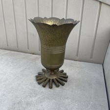 Antique Trench Art Empty Shell Nice Job picture