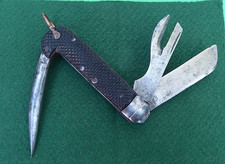WW11 BRITISH MADE 1939 DATED ARMY JACK KNIFE BY  E.BLYDE & CO SHEFFIELD picture