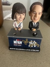 John Sterling Signed Bobblehead WFAN READ DESCRIPTION LOOK AT PICS YANKEES picture