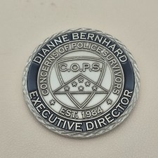 C.O.P.S. Concerns of Police Survivors Challenge Coin picture
