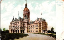 Hartford CT State Capitol Undivided Back Postcard Souvenir Post Card Co picture