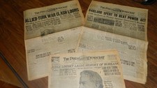 The Press Democrat Vintage Newspaper 1923 1926 picture