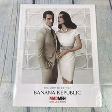 2012 Sexy Lady Body Banana Republic Mad Men Print Ad/Poster Pinup Magazine Pg picture