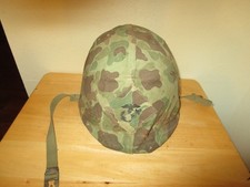 WWII / Korean War? USMC M1 Combat Helmet Original Please read description picture