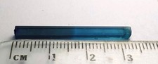 Indicolite colour terminated tourmaline crystal - 5 carats picture