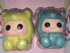 Hyojo Gummy Bear Candy Opened Box - Lot of 2 - Ultra Rare Blue,  Common Yellow  picture