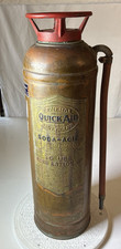 Vintage General Quick Aid Soda Acid Fire Extinguisher Brass 23” Decor picture