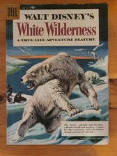 WALT DISNEY'S WHITE WILDERNESS Dell Four Color #943 1958 ARCTIC ANIMALS  picture