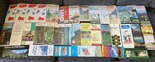 Lot of 35 Vintage Road Maps and Tourist Travel Guides - NO DUPLICATES picture