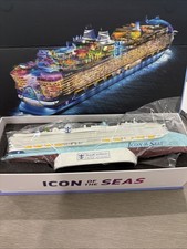 NEW Royal Caribbean Icon of the Seas Cruise Official Licensed Ship Model picture