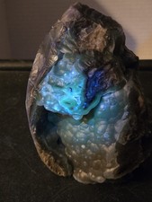 UNIQUE BOTROYDIAL 3lb 3oz Raw Volcano Display piece - Red & Green UV R99 picture